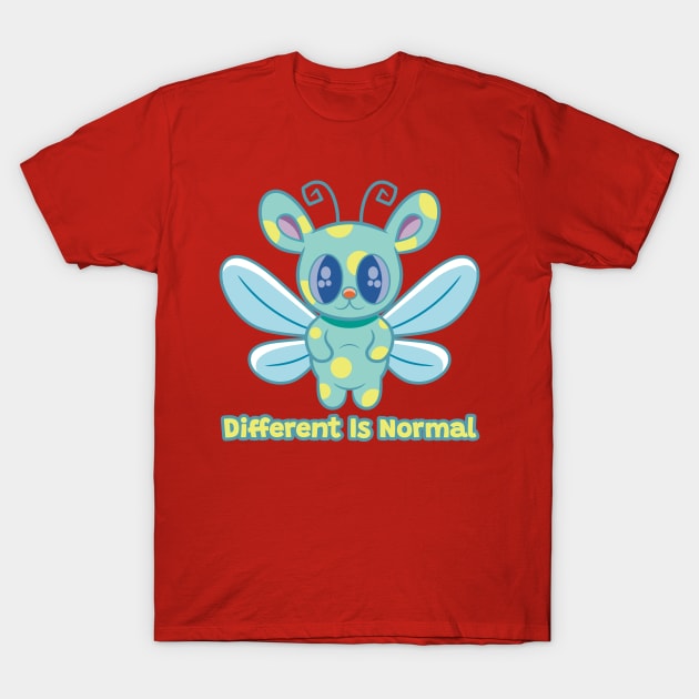 Different Is Normal 1 T-Shirt by RD Doodles